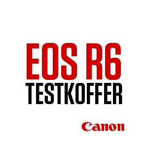 Canon Testkoffer Button