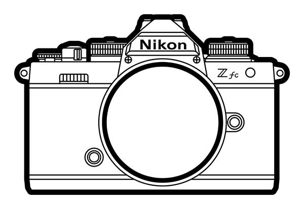 Nikon Z fc Lineart