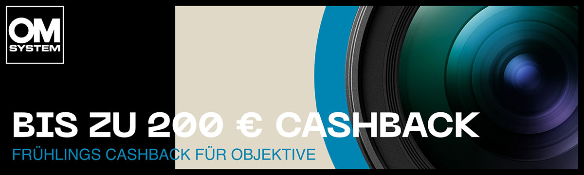 OM-System Objektiv Cashback