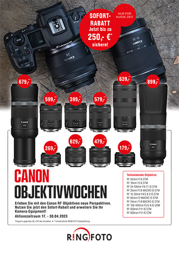 Canon Objektivwochen
