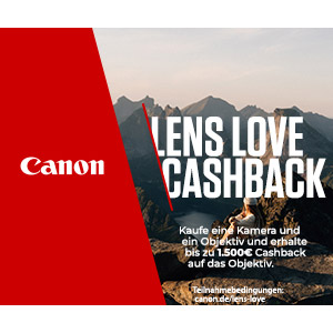 Canon Lens Love Cashback Aktion