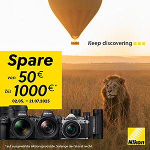 Nikon Somer Sofortrabatt Aktion
