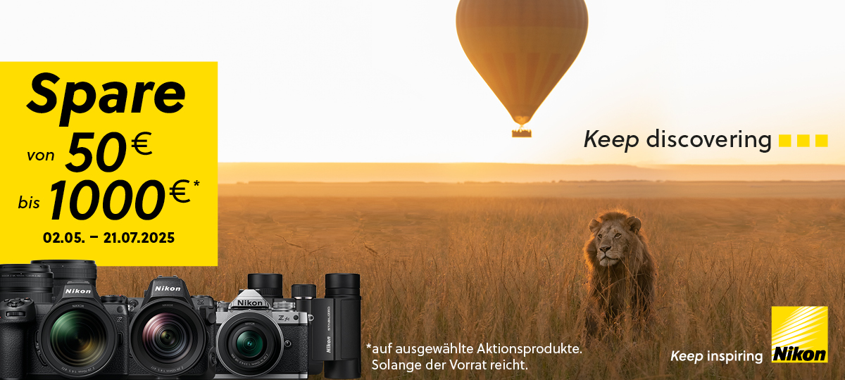 Nikon Sommer Sofortrabatt Aktion