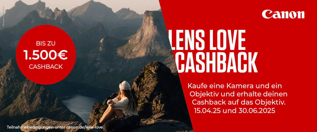 Canon Lens Love Cashback Aktion