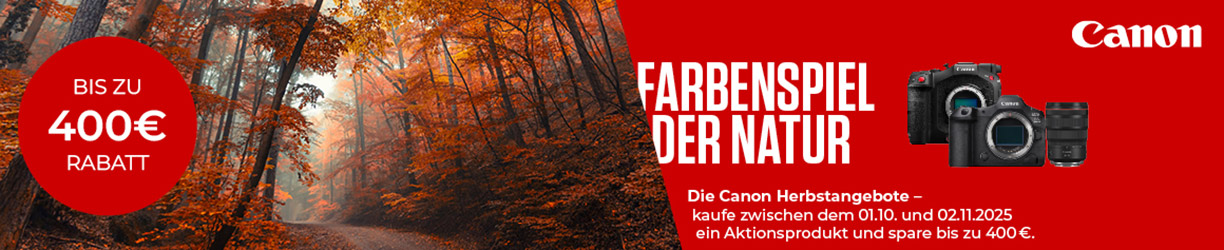 Canon Herbst Aktion