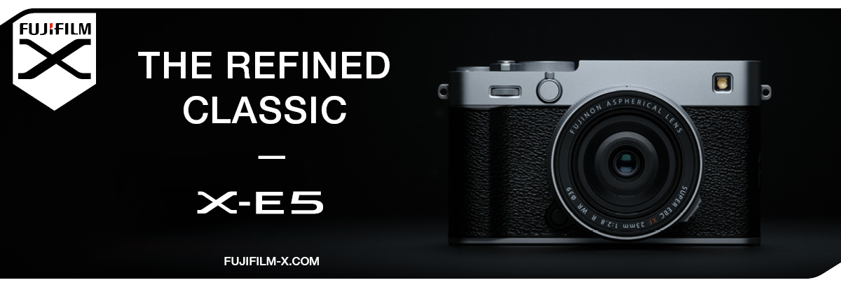 X-E5_Webbanner_1200x410px Fujifilm X-E5