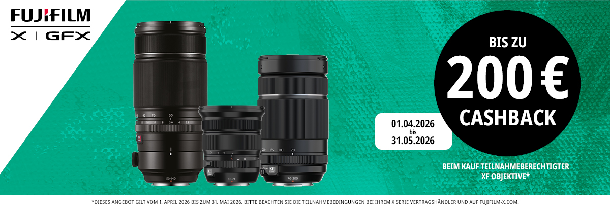 Fujifilm Cashback Objektive