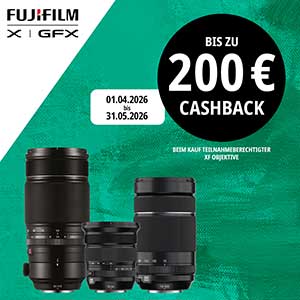 Fujifilm Cashback Objektive