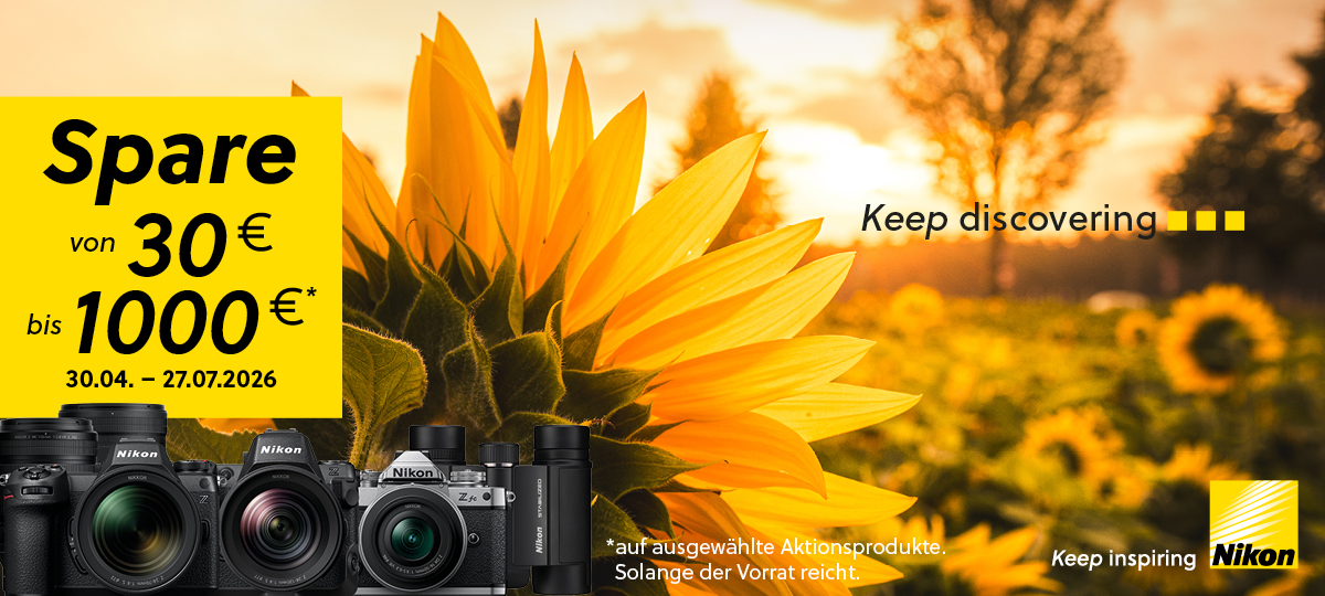 Nikon Sommer Sofortrabatt Aktion 
