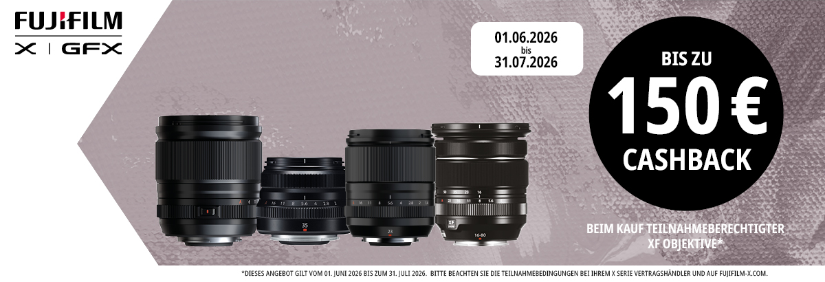 Fujifilm Objektiv Aktion